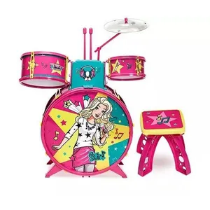 Bateria Infantil - Barbie Rock Star - Fun