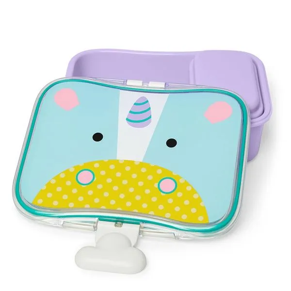 Kit Lanche Skip Hop Zoo Unicórnio Colorido Único