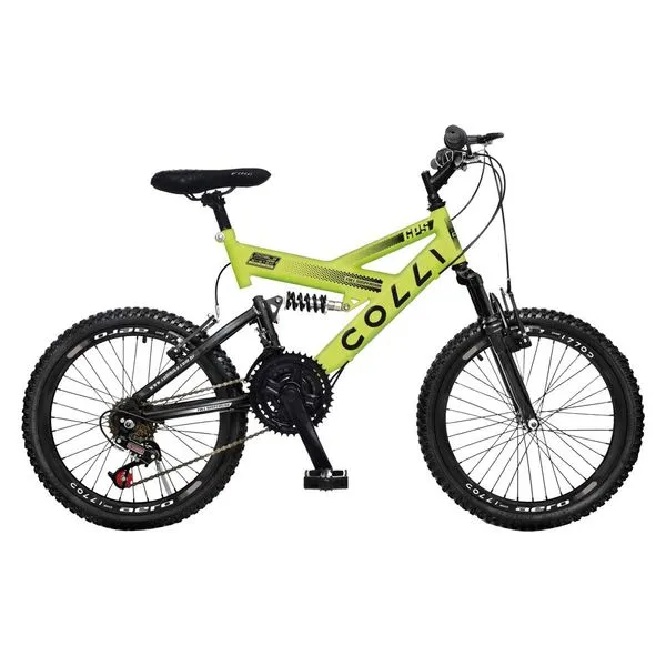 Bicicleta - Aro 20 - Colli Bike - GPS - 21 Velocidades - Verde