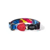 Coleira Para Cães - Superman - Tam G - Azul - Freefaro