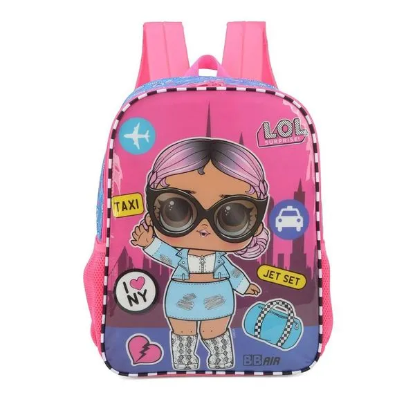Mochila de Costas Luxcel Lol Pink Único