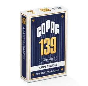 Baralho de Cartas 139 Naipe Grande - Copag -