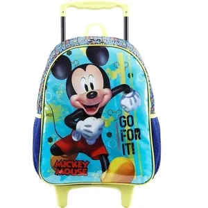 Mochila de Rodinhas Xeryus 16 Mickey Mouse X2 Azul Único