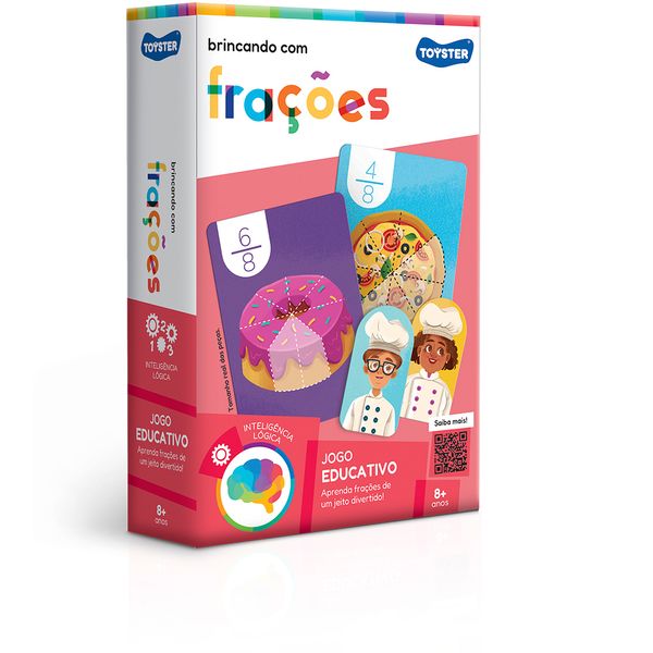 Jogo - Brincando Com Frações - Toyster