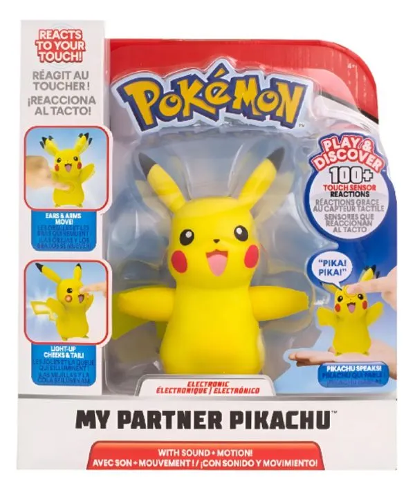 Meu Parceiro Pikachu Interativo Pokemon Sunny 2612