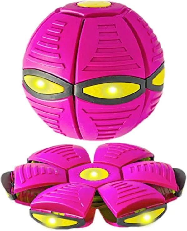 Ufo Bola Mágica com Luz - Rosa - Art Brink
