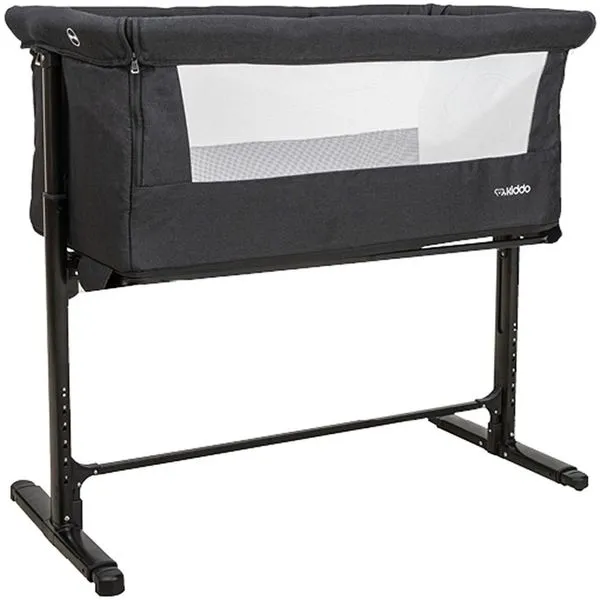 Berço Portátil Kiddo Myside Lado a Lado Melange Preto Único
