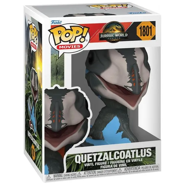Funko Pop! Quetzalcoatlus Jurassic World Rebirth Multicolorido figura em vinil colecionável 10,2 cm