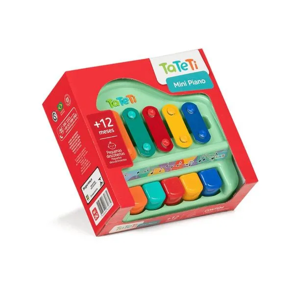 Brinquedo Mini Piano Infantil Musical Tateti - 0242