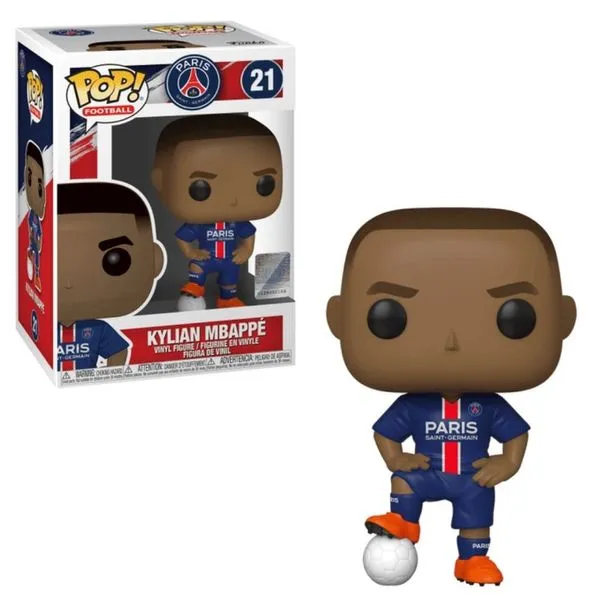 Boneco - Funko Pop - Kylian Mbappe - Futebol - Psg - Candide