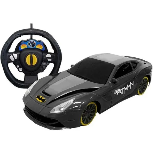 CARRINHO DE CONTROLE REMOTO BATMAN (BATERIA INCLUSA) - CANDIDE