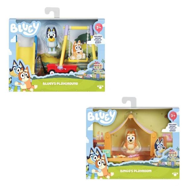 Bluey Story Mini Playset Bluey'S Playground Candide 7909