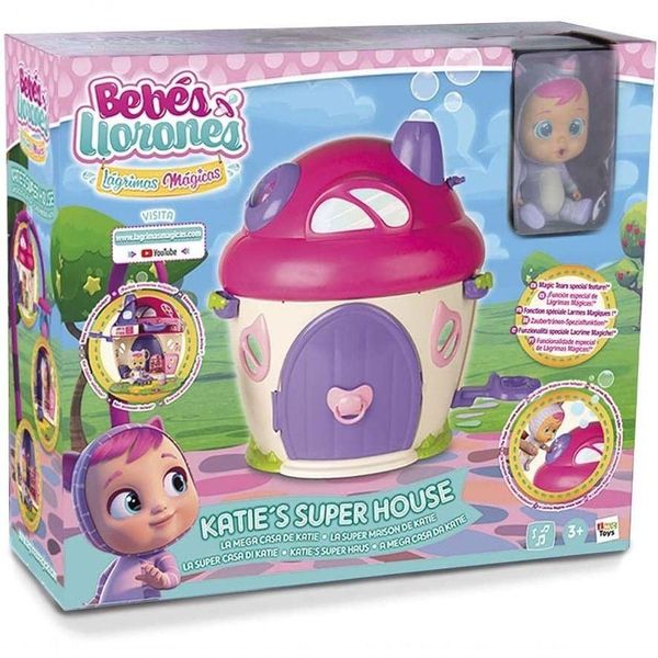 Crybabies Playset Casinha Da Katie - Multikids Br1280