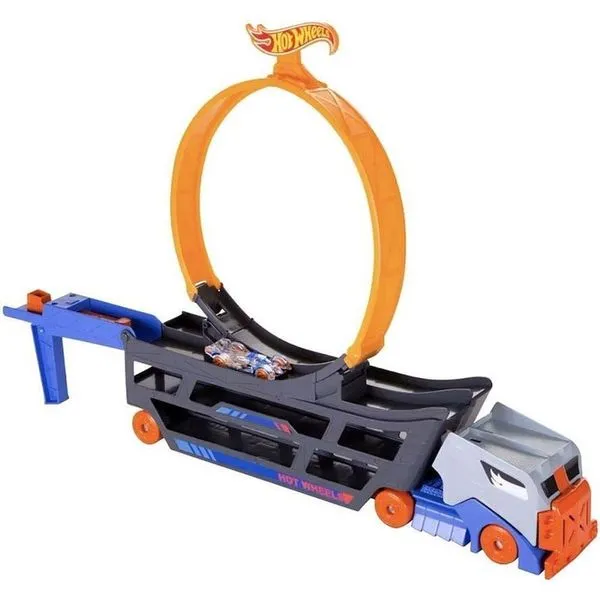 Pista Hot Wheels City Transportador de Acrobacias com Loop Mattel