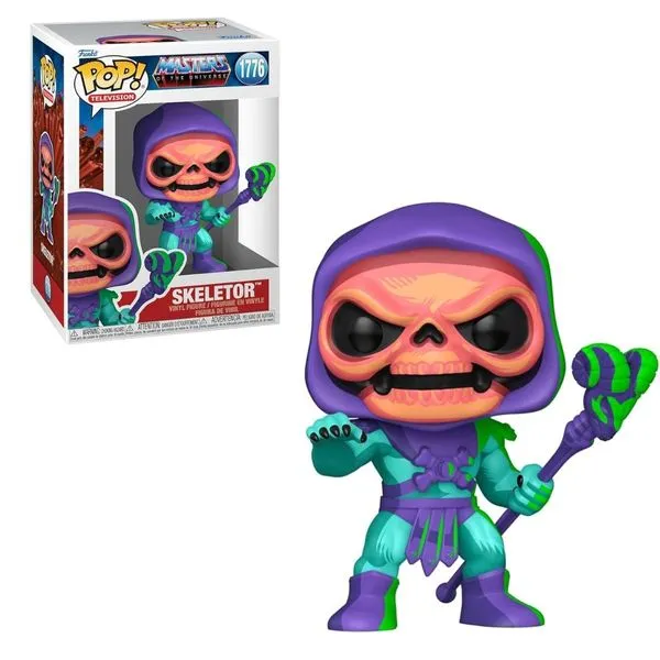 Boneco Funko Pop Skeletor #1776 Masters Of The Universe Original Colecionável