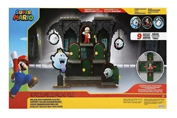 Super Mario Deluxe Boo Mansion Playset Candide 3119