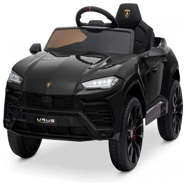 Carro, Carrinho Elétrico Infantil a Bateria 12V 1 Assento com Luz LED e Suspensão de Mola, KIDZONE, Rosa