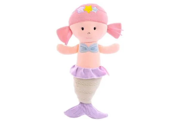 BONECA DE PANO SEREIA AMANDA LAVÁVEL ANTIALÉRGICO 35CM