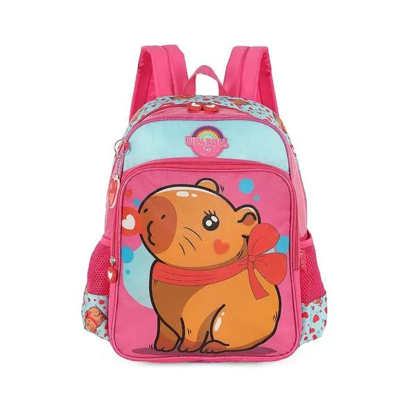 Mochila de Costas Luxcel Up4You Capivara Pink Único