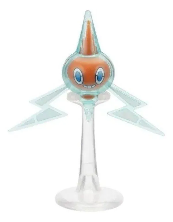 Boneco Pokémon Rotom + Pokébola Quick Ball Clip N Go Sunny