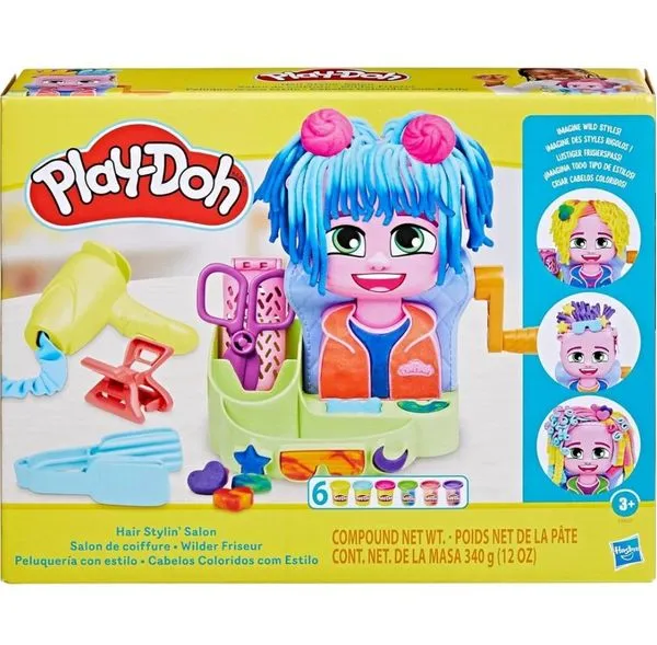 Massinha Play Doh Cabelos Coloridos Com Estilo Hasbro F8807