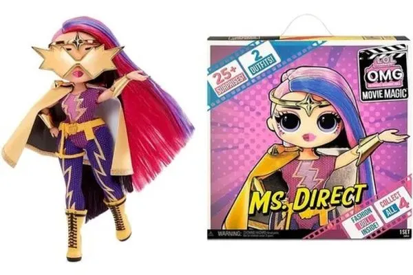 Boneca LOL OMG Movie Magic - O.M.G 25 Surpresas - Ms. Direct - Candide