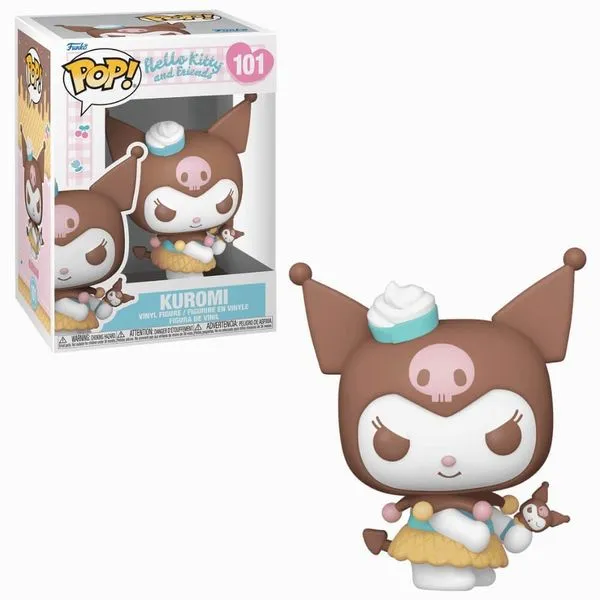 Boneco - Funko Pop! - Sanrio - Kuromi - Com Sorvete - Candide