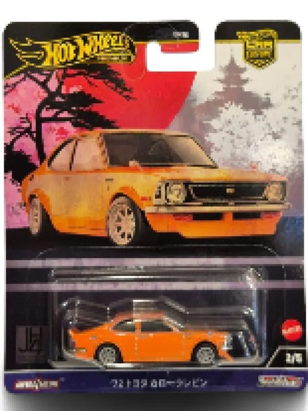 Carrinho Hot Wheels Toyota Corolla ? Premium Car Culture Pneu de Borracha Original 1magnus HRV69