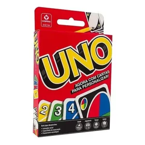 Jogo de Cartas UNO Copag Mattel  Games Original 1magnus