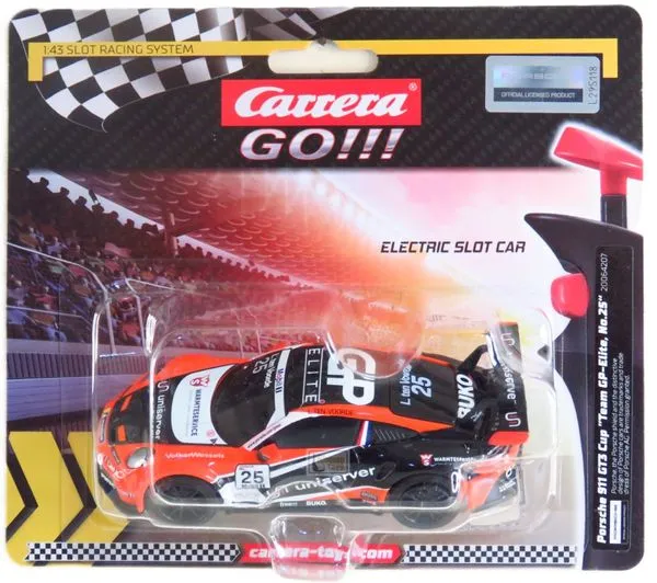 Miniatura para Autorama Carrera Go - 1/43 - Carrera Porsche 911 GT3 GP-Elite #25
