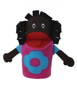 Fantoche de Mão Menina Negra