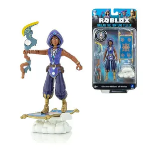 Figura Articulada Roblox Nailah The Fortune Teller Sunny com Tapete e Cajado Mágico – 10cm