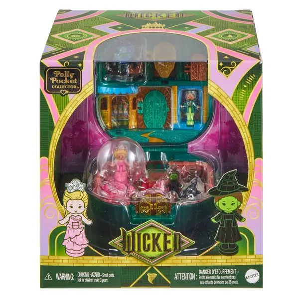 Polly Pocket Compacto Edição de Colecionador - Wicked - Mattel