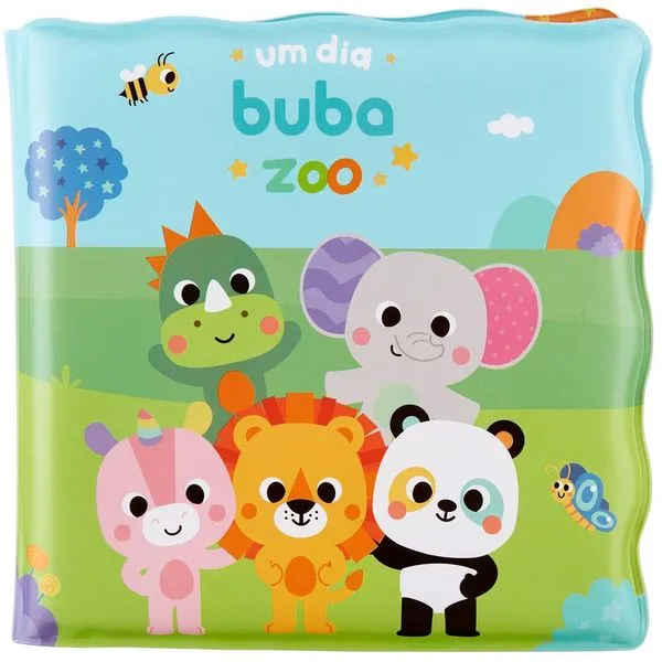 Livrinho de Banho Buba Zoo Colorido Único