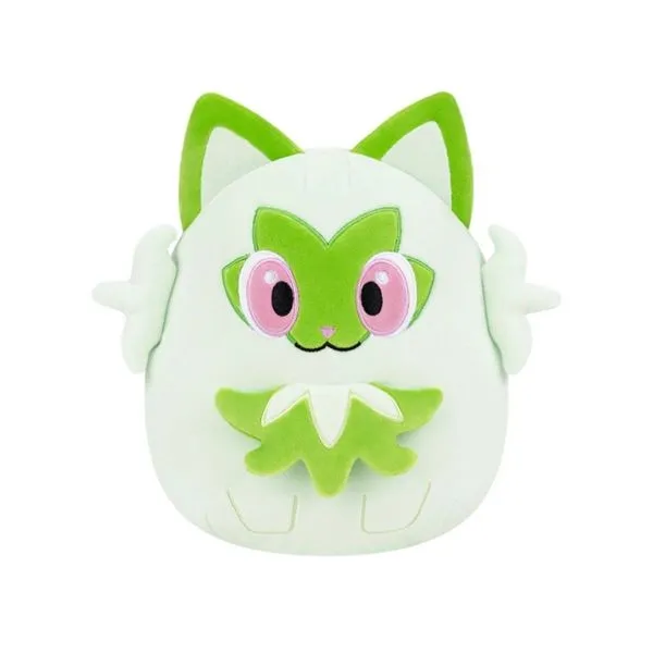 Pelúcia Sprigatito Pokémon Squishmallows 29cm Original Sunny Super Macia