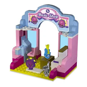 Playset e Mini Figuras - Shopkins - Kinstructions - Music Shop - DTC