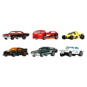 Carrinho Colecionável - Hot Wheels - Legends - Pack 6 Carros - Modelos Sortidos - Mattel