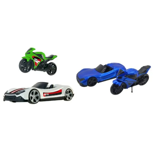 Carro e Moto Club Weekend - Modelos Sortidos - BS Toys