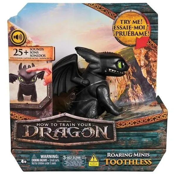 Boneco Interativo Banguela Como Treinar o Seu Dragao SUNNY