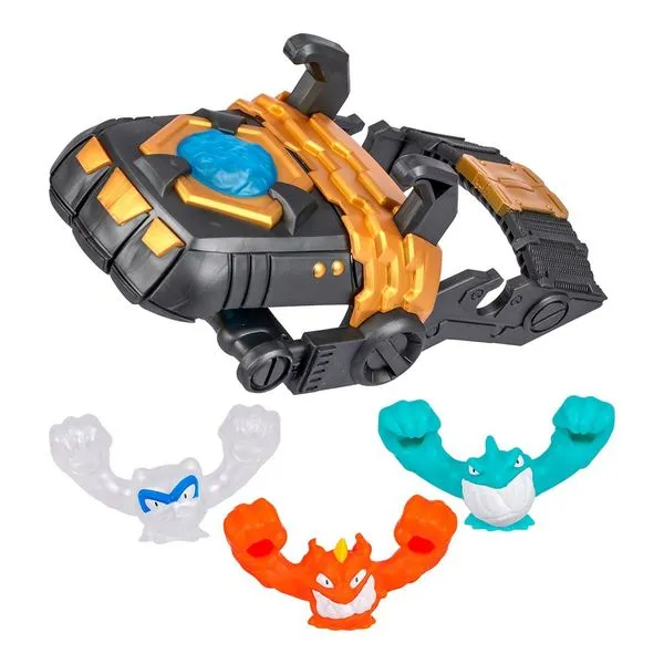 Conjunto De Figuras E Mega Lançador - Goo Jit Zu - Meteor Madness - Sunny