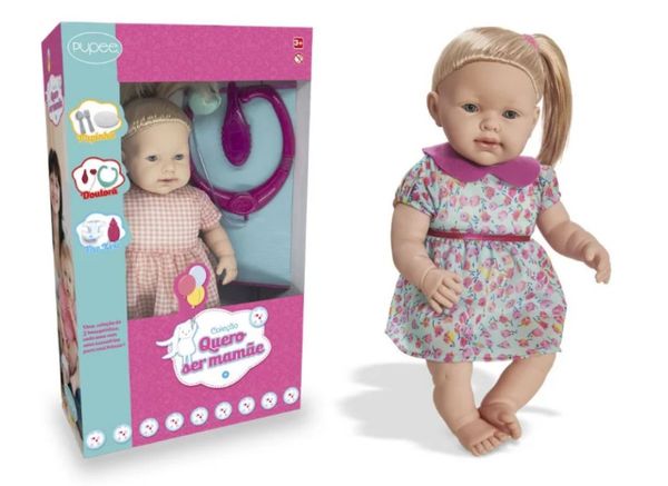 Quero ser mamãe Doutora - Pupee 1164