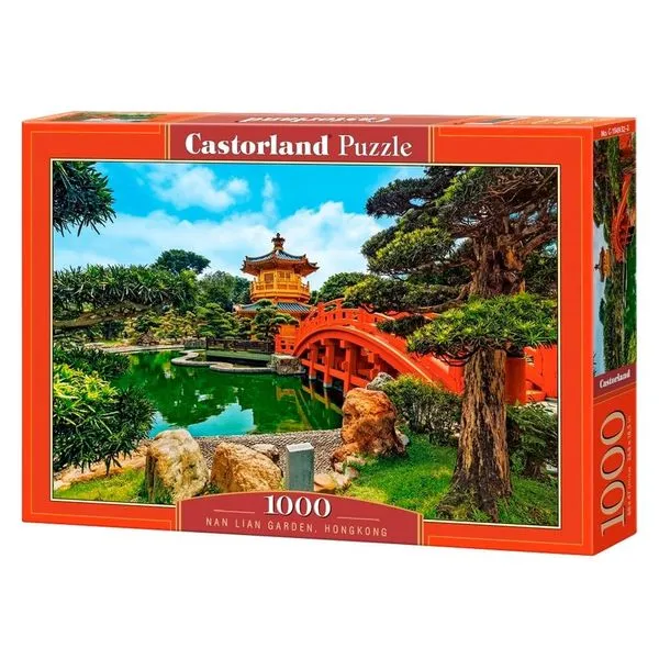 Puzzle 1000 Peças Jardim Nan Lian, Hong Kong Castorland 104932