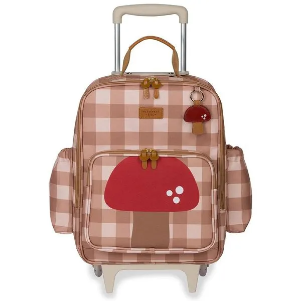 Mochila de Rodinhas MasterBag Cogumelo Caramelo Único