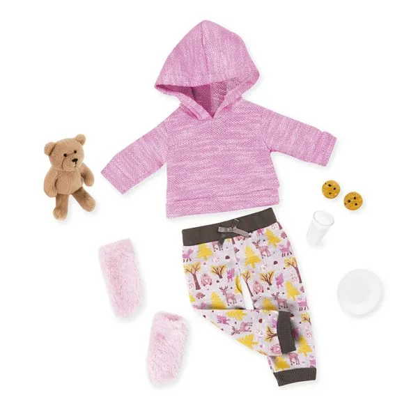 Acessórios para Boneca - Our Generation - Pijama de Ursinho