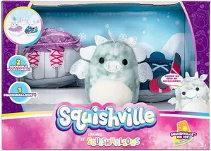 Squishville - Playset com Figuras - Squishville On Ice - Sunny
