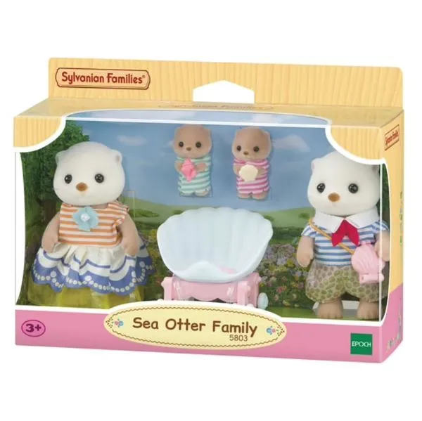 Sylvanian Families Família Lontras Marinhas 5803