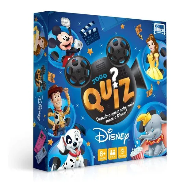 Jogo Quiz Da Disney Toyster 002811