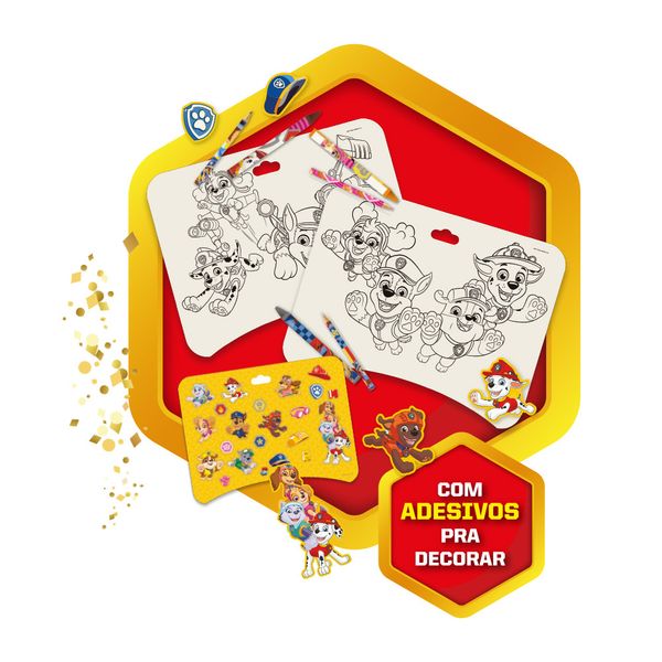 Livro Para Colorir - Patrulha Canina - Toyng