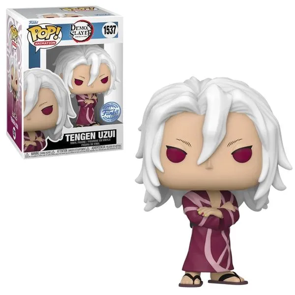 Funko Pop Tengen Uzui Demon Slayer 1537 Special Edition Figura Anime Original