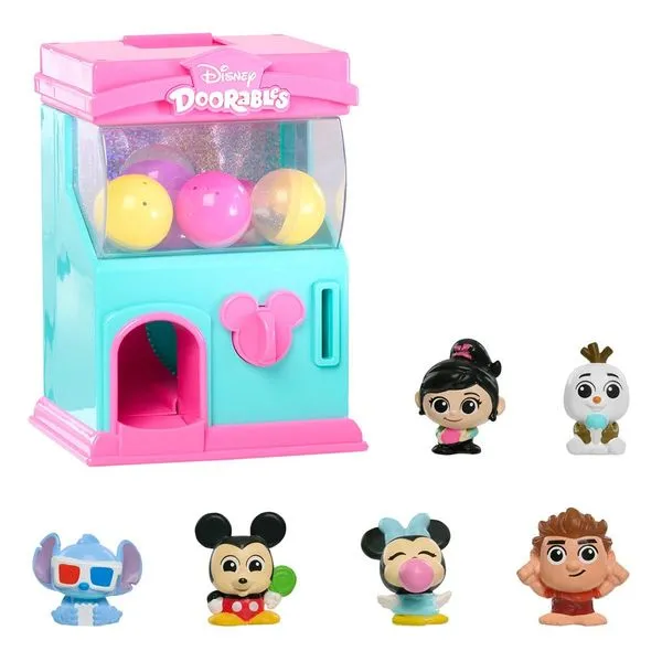 Conjunto Máquina com Míni Figuras Surpresa - Squish'Alots - Disney - Doorables - Sunny